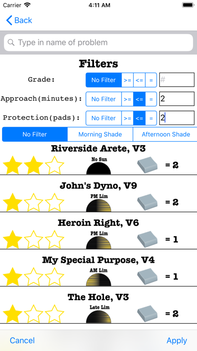 LCC Bouldering Guidebook Lite screenshot 3