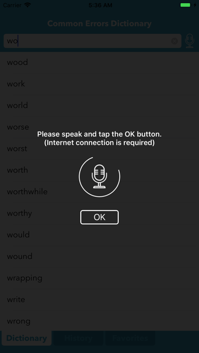 LCEDICT - Common Errors screenshot 4