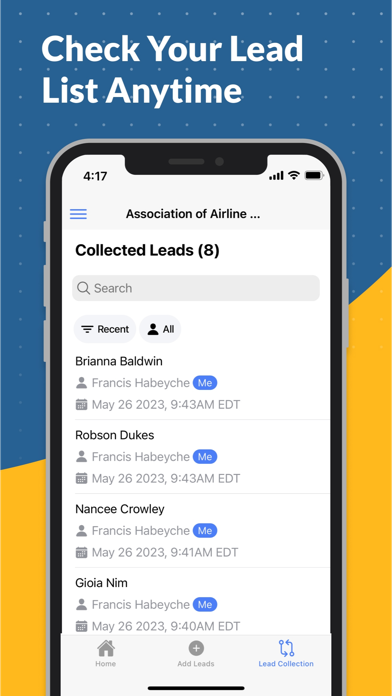 Lead Capture by EventMobi screenshot 1
