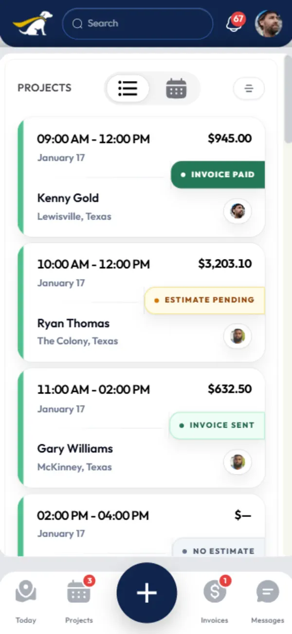 Lead Dog - Field Service App screenshot 1