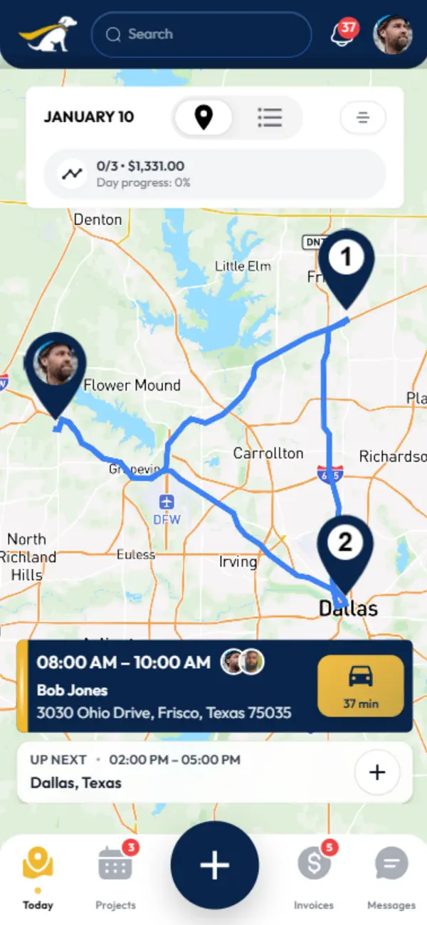 Lead Dog - Field Service App screenshot 2