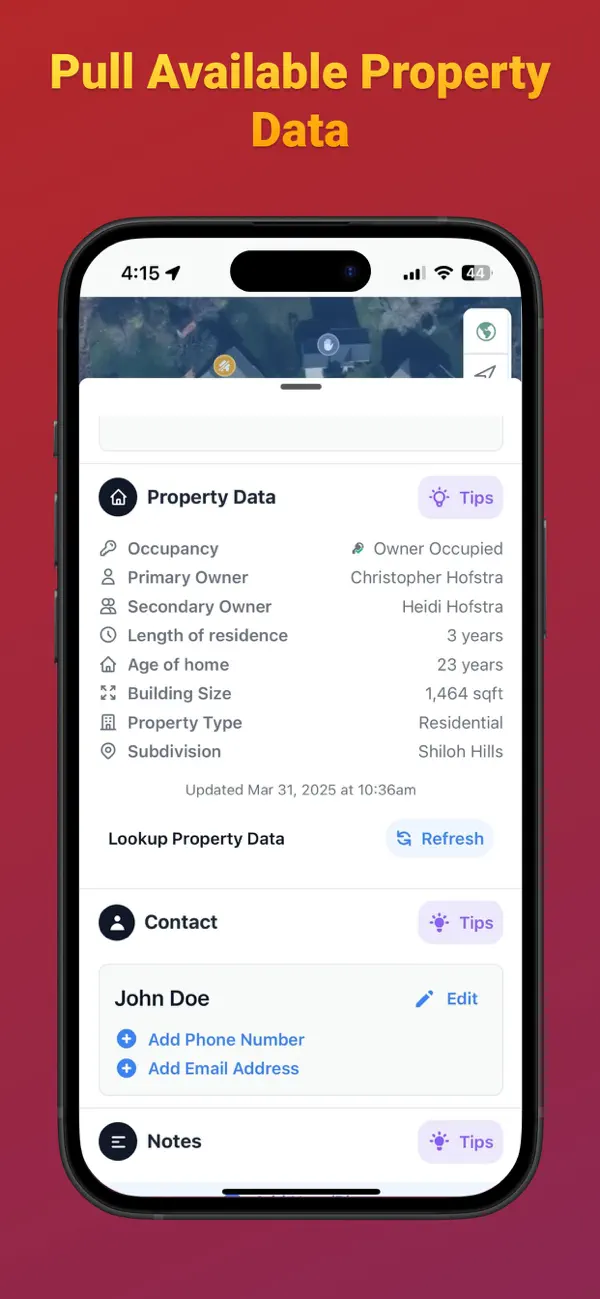 Lead Scout Canvass & D2D Sales screenshot 1