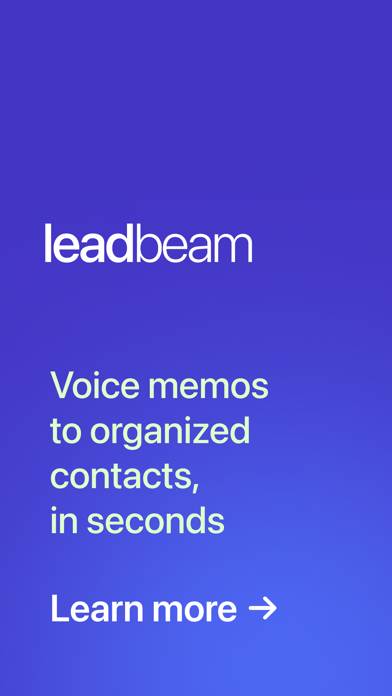 Leadbeam: Field Sales App screenshot 4