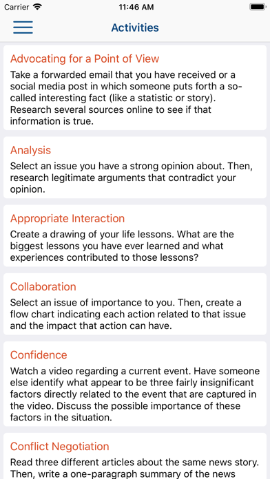 Leadership Competencies screenshot 2