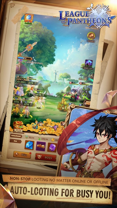 League of Pantheons screenshot 1