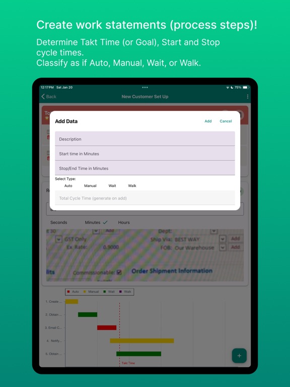 Lean Standard Work Rpt screenshot 8