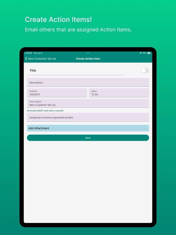 Lean Standard Work Rpt screenshot 5