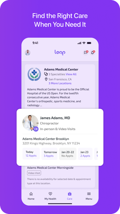 Leap - Your Health Companion screenshot 4