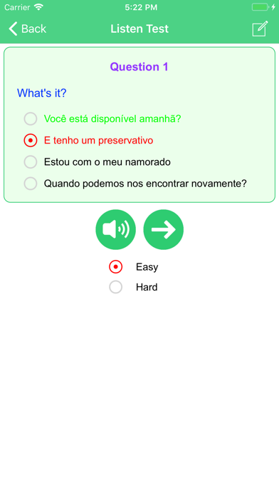 Learn Brazilian Portuguese screenshot 3