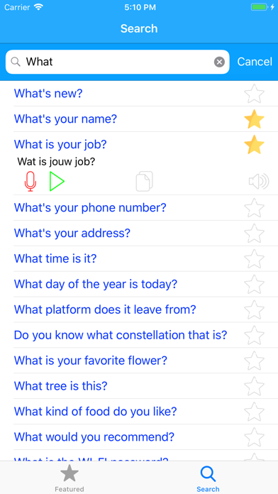 Learn Dutch Phrasebook screenshot 1