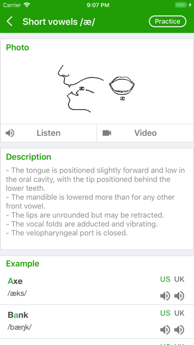 Learn English Pronunciation screenshot 1
