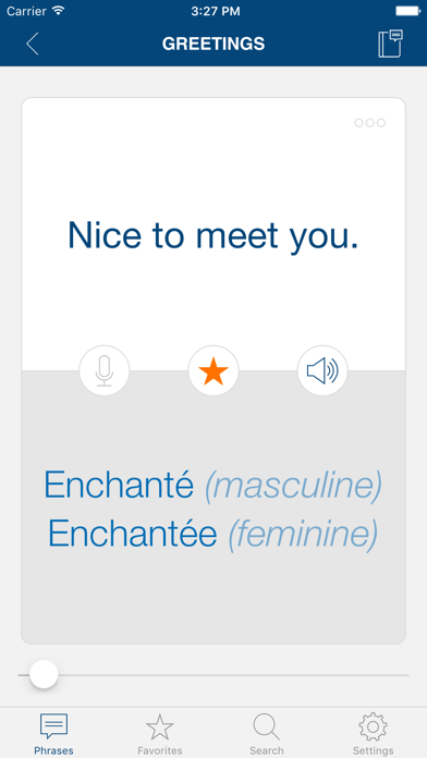 Learn French Phrases & Words screenshot 3