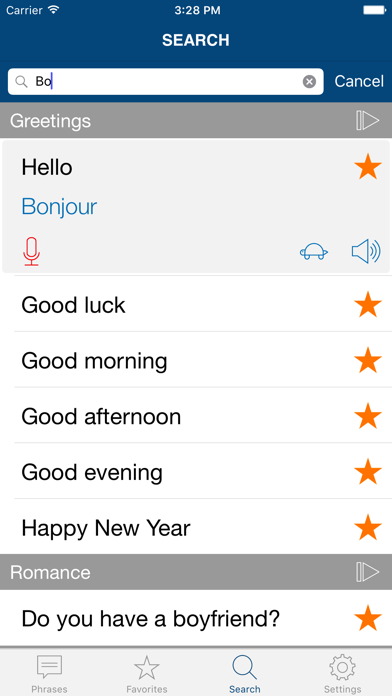 Learn French Phrases & Words screenshot 2