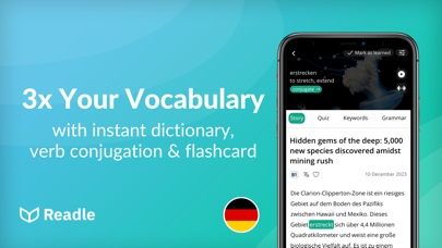Learn German: News by Readle screenshot 5