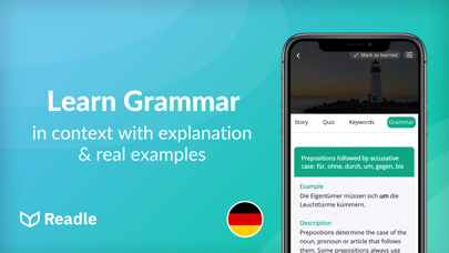 Learn German: News by Readle screenshot 3