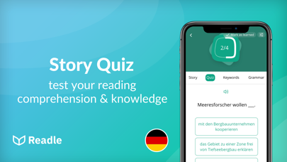 Learn German: News by Readle screenshot 4