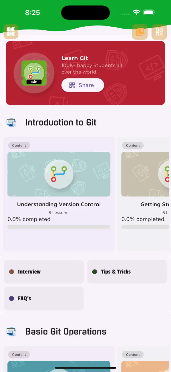 Learn Git Version Control screenshot 6