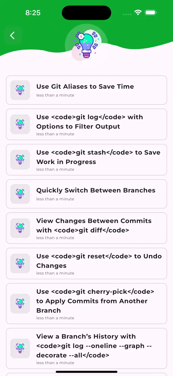 Learn Git Version Control screenshot 2