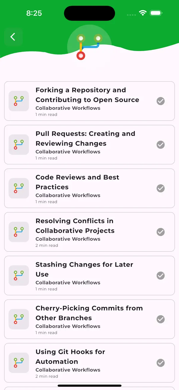 Learn Git Version Control screenshot 4