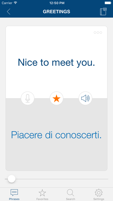 Learn Italian Phrases & Words screenshot 3