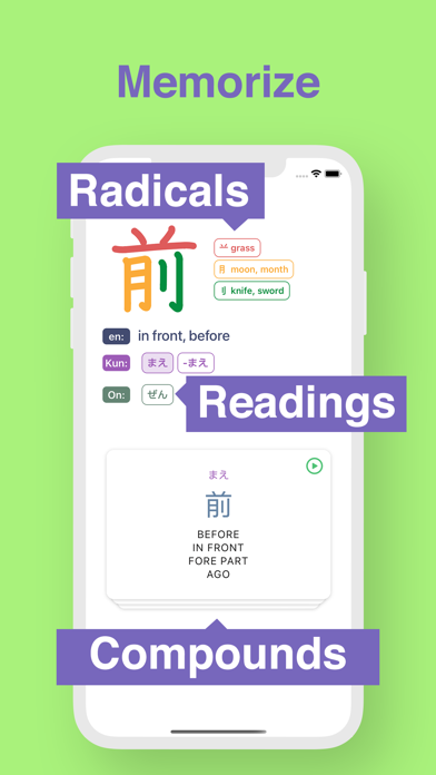 Learn Japanese Kanji and Kana screenshot 4