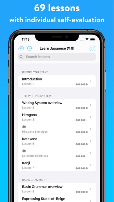 Learn Japanese: Sensei screenshot 1
