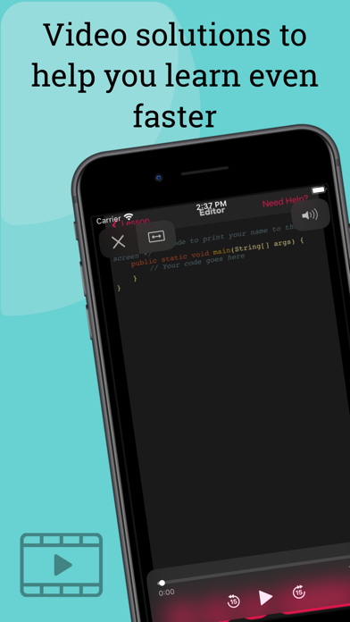 Learn Java Coding Lessons App screenshot 3