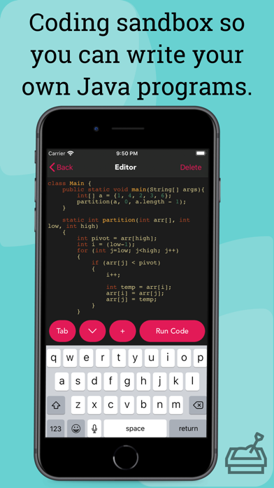 Learn Java Coding Lessons App screenshot 1