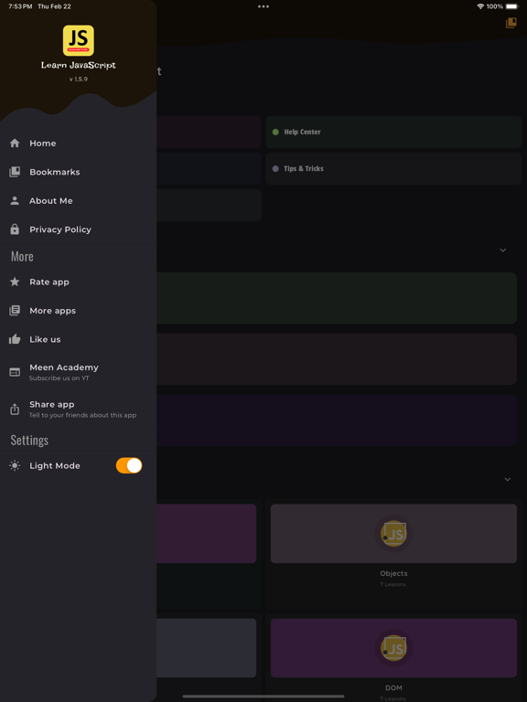 Learn JavaScript Coding [PRO] screenshot 2