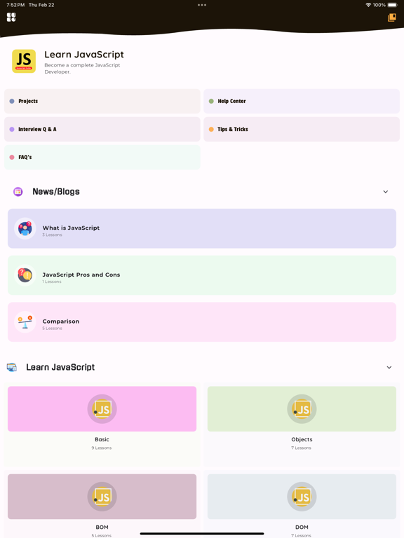 Learn JavaScript Coding [PRO] screenshot 8