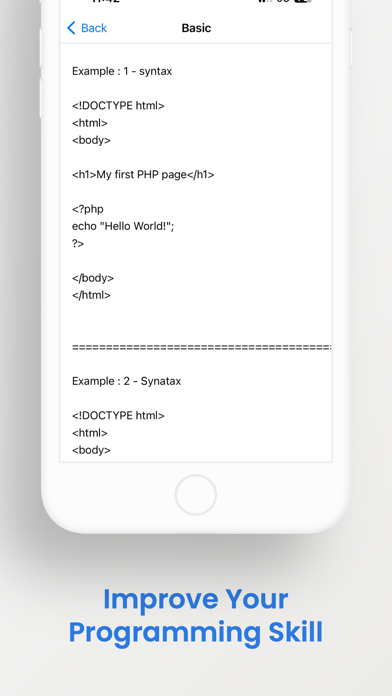 Learn Js, Php, Html, Css screenshot 2