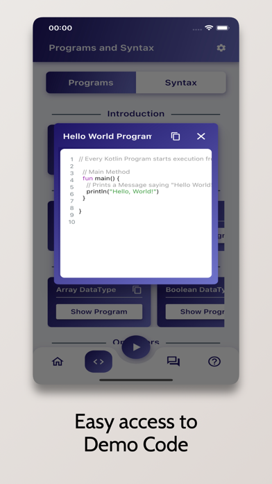 Learn Kotlin - OnePercent screenshot 1
