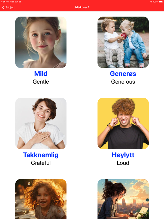 Learn Norwegian Vocabulary screenshot 7