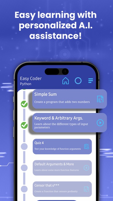 Learn Python : EasyCoder screenshot 2