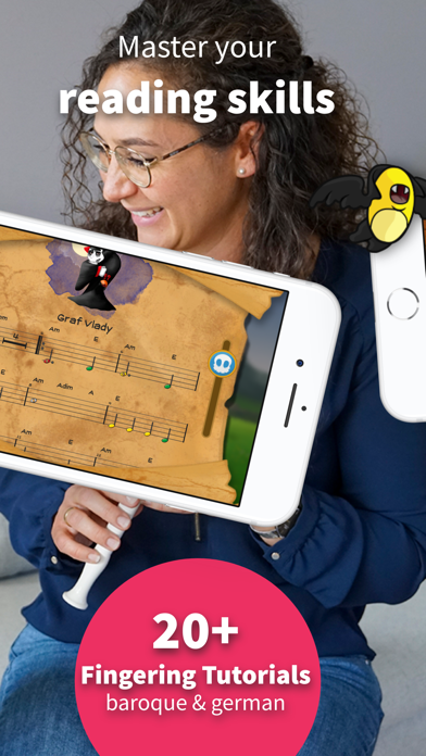 Learn recorder: Flute Master screenshot 3