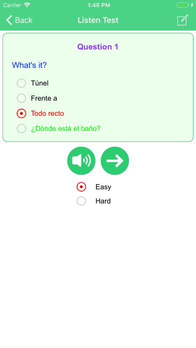 Learn Spanish Language Offline screenshot 2