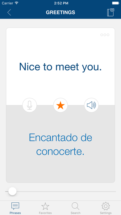 Learn Spanish Phrases screenshot 3