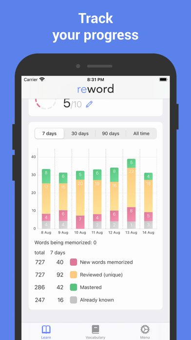 Learn Spanish with flashcards! screenshot 2