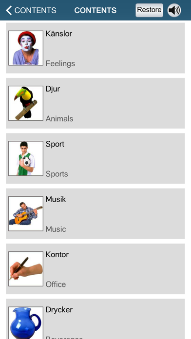 Learn Swedish – 50 languages screenshot 2