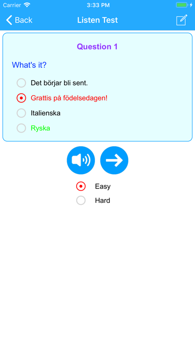 Learn Swedish Offine Language screenshot 3
