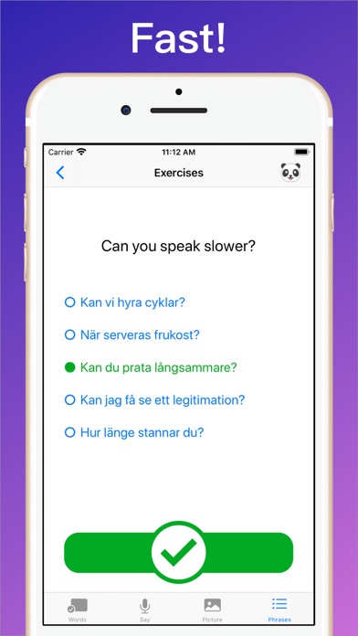 Learn Swedish + screenshot 3