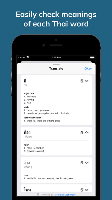 Learn Thai Language Easy screenshot 4
