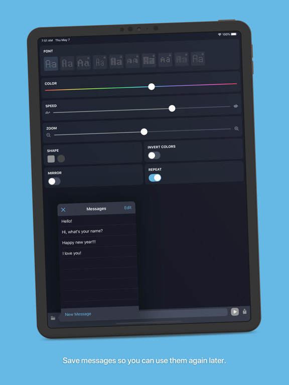 LED Banner - LEDit screenshot 1