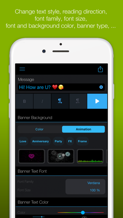 LED Banner Pro: Marquee maker screenshot 4