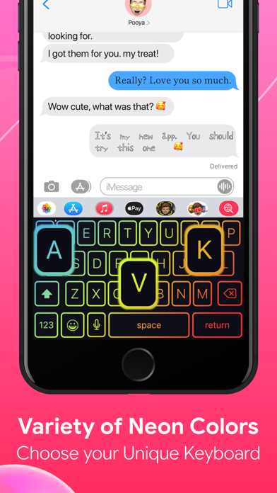 Led Color Keyboard - SnapKey screenshot 3