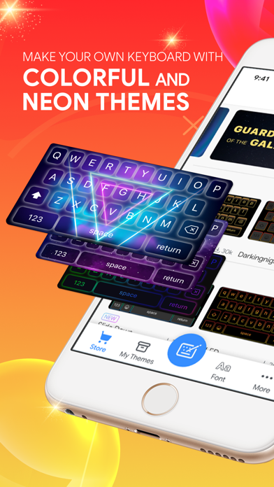 Led Color Keyboard - SnapKey screenshot 5