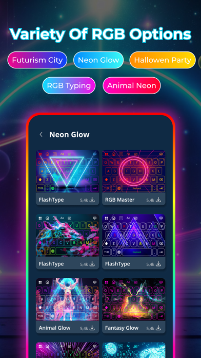 LED Keyboard - RGB Theme screenshot 5