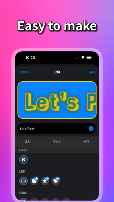 LED Marquee - Scrolling Text screenshot 2