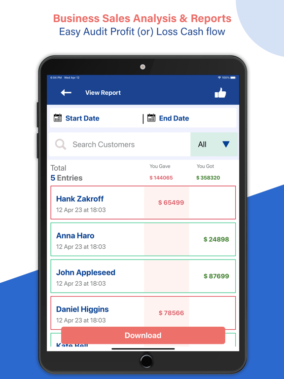 Ledger Book Expense Manager screenshot 6