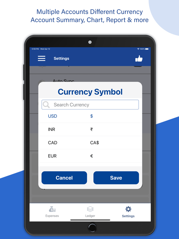Ledger Book Expense Manager screenshot 5